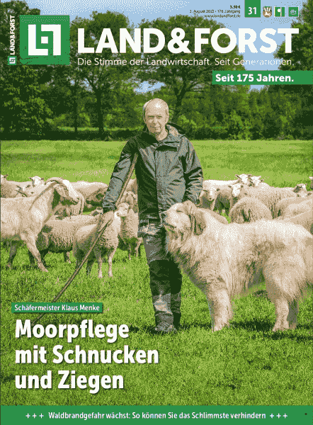 Ausgabe der Zeitschrift Land & Forst
