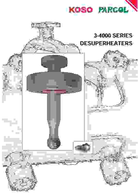 KOSO PARCOL Desuperheating 插入式蒸氣減溫器 KOSO PARCOL Desuperheating 插入式蒸氣減溫器