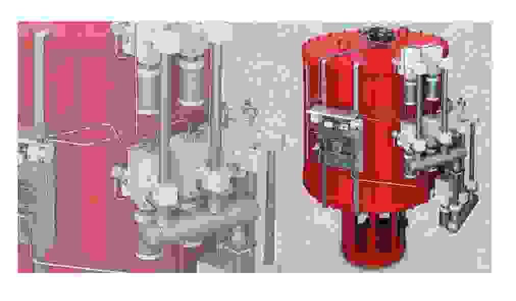 SERVOVALVE PNEUMATIC LINEAR DOUBLE ACTUATOR SERVOVALVE PNEUMATIC LINEAR DOUBLE ACTUATOR