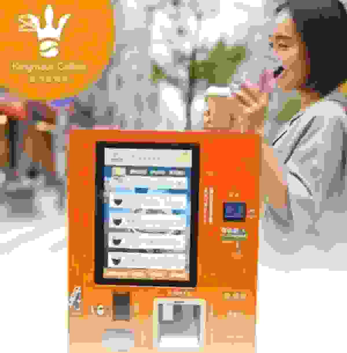 三點一刻智能飲品機 提供即泡咖啡與奶茶服務 三點一刻智能飲品機 提供即泡咖啡與奶茶服務