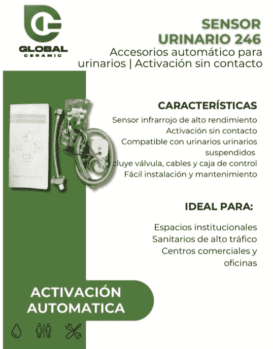 Our professional team is at your disposal to guide you in the choice of the ideal products for your projects. Specialized Advice What do we do global ceramic is a distributor company of sanitary ware, faucets, urinals, and all kinds of institutional accessories in the world of ceramics is the leader and provides the best services Transform your spaces with design and quality they have Premium coatings and sanitary ware have wholesale sales in 🇻🇪 and are located in Caracas they also sell leveling separators wedges clamps and more I want the page to have a kind of store but when ordering it is not a direct purchase from the page but leads to WhatsApp they have great allies like sloan argenta corona and venceramica I want that to be there too and that the catalog section is separated by products, globalceramic, argenta, corona, sloan and so on I do not want a store section I want a catalog section that is distributed in 4 sections with each of the allies of global and global having right there the inventory of each one Our professional team is at your disposal to guide you in the choice of the ideal products for your projects. Specialized Advice What do we do global ceramic is a distributor company of sanitary ware, faucets, urinals, and all kinds of institutional accessories in the world of ceramics is the leader and provides the best services Transform your spaces with design and quality they have Premium coatings and sanitary ware have wholesale sales in 🇻🇪 and are located in Caracas they also sell leveling separators wedges clamps and more I want the page to have a kind of store but when ordering it is not a direct purchase from the page but leads to WhatsApp they have great allies like sloan argenta corona and venceramica I want that to be there too and that the catalog section is separated by products, globalceramic, argenta, corona, sloan and so on I do not want a store section I want a catalog section that is distributed in 4 sections with each of the allies of global and global having right there the inventory of each one