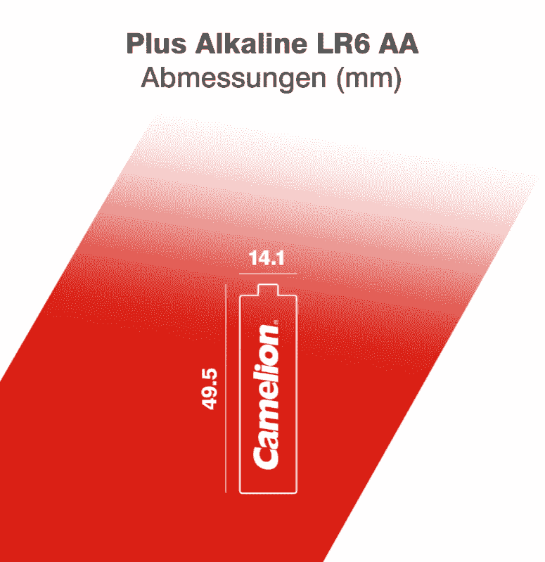 Camelion Plus Alkaline LR6 AA Camelion Plus Alkaline LR6 AA