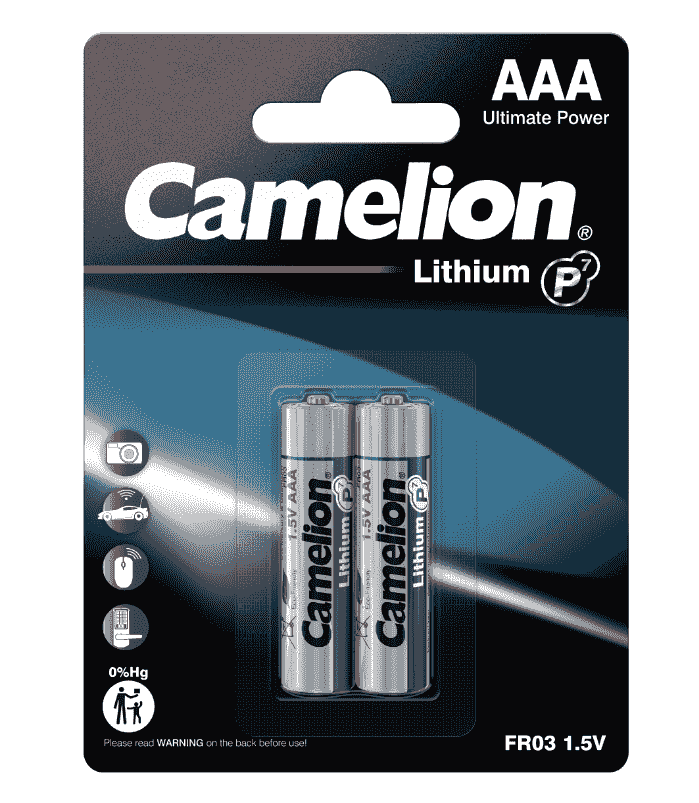 camelion lithium P7 FR03 AAA camelion lithium P7 FR03 AAA