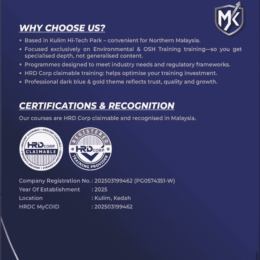 Partner with us for expert OSH training and elevate your team's safety awareness Enhance Your Workplace Safety Standards OSH Training Consultant Company Partner with us for expert OSH training and elevate your team's safety awareness Enhance Your Workplace Safety Standards OSH Training Consultant Company