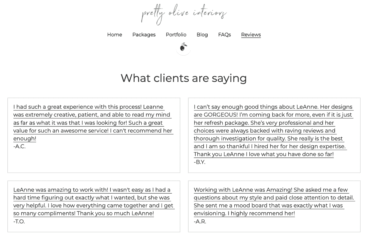 Psychologický trik: Sociální důkaz o interiéru Pretty Olive