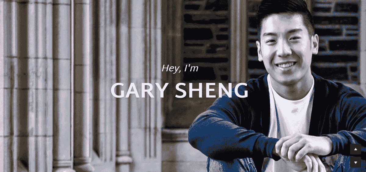 Gary e-dagang dengan Strikingly