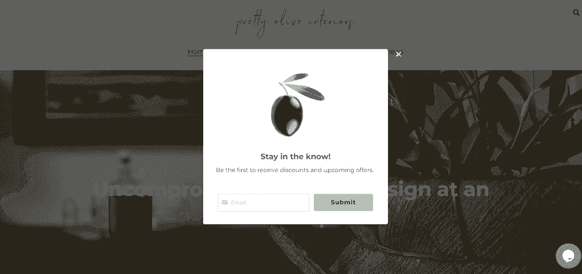 Otomatisasi email dengan Strikingly like Olives