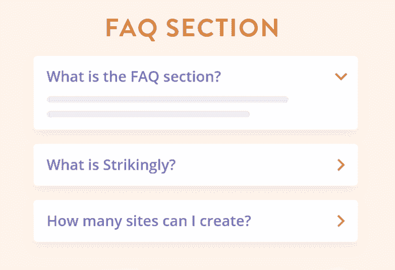 Pengumuman Bagian FAQ yang Mencolok