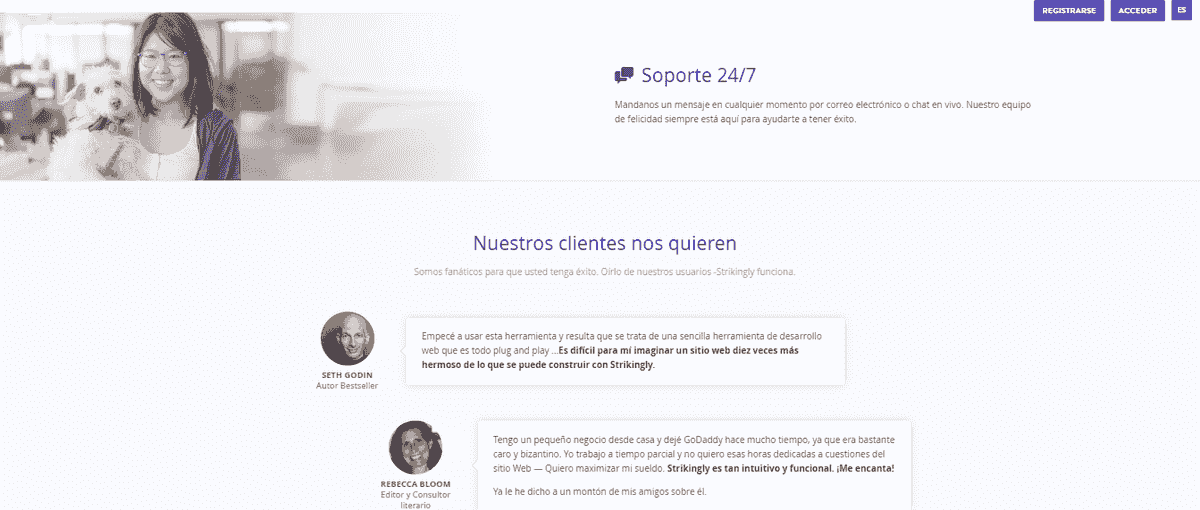 Atención al cliente sorprendentemente