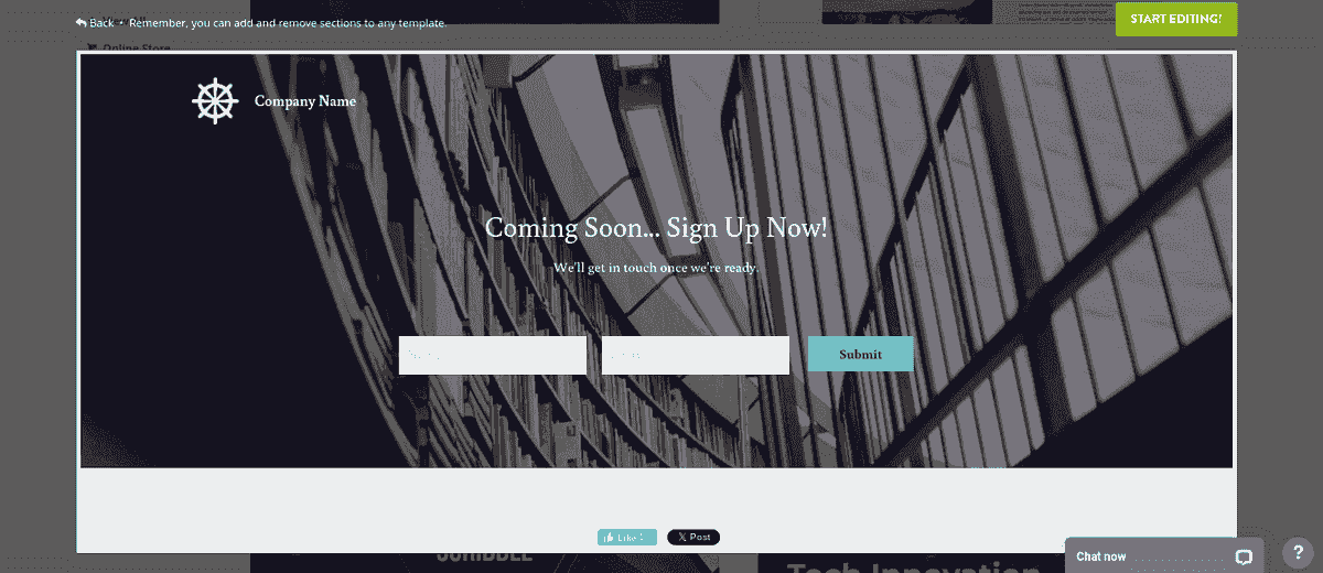 Bagaimana Strikingly Dapat Membantu Pemasaran Twitter - Pendaftaran Newsletter