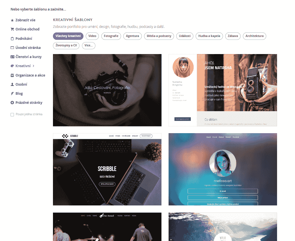 Jak lze Strikingly použít pro produkty tisku na vyžádání - Vytvořte si web Strikingly