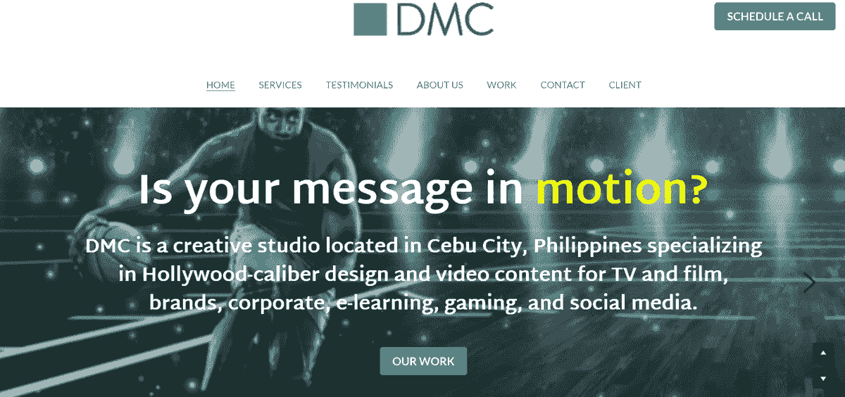 Rencana cadangan situs web seperti DMC