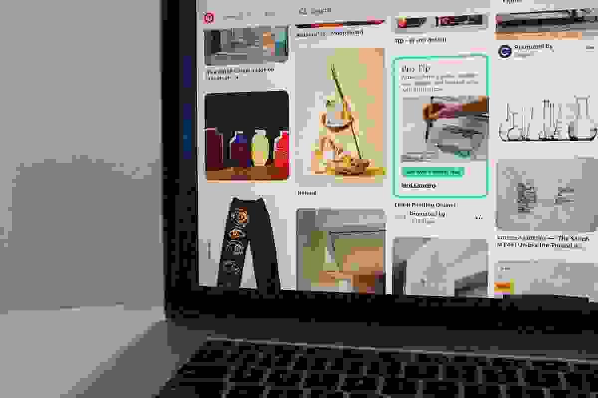 Poutavá grafika propagující tipy na Pinterestu