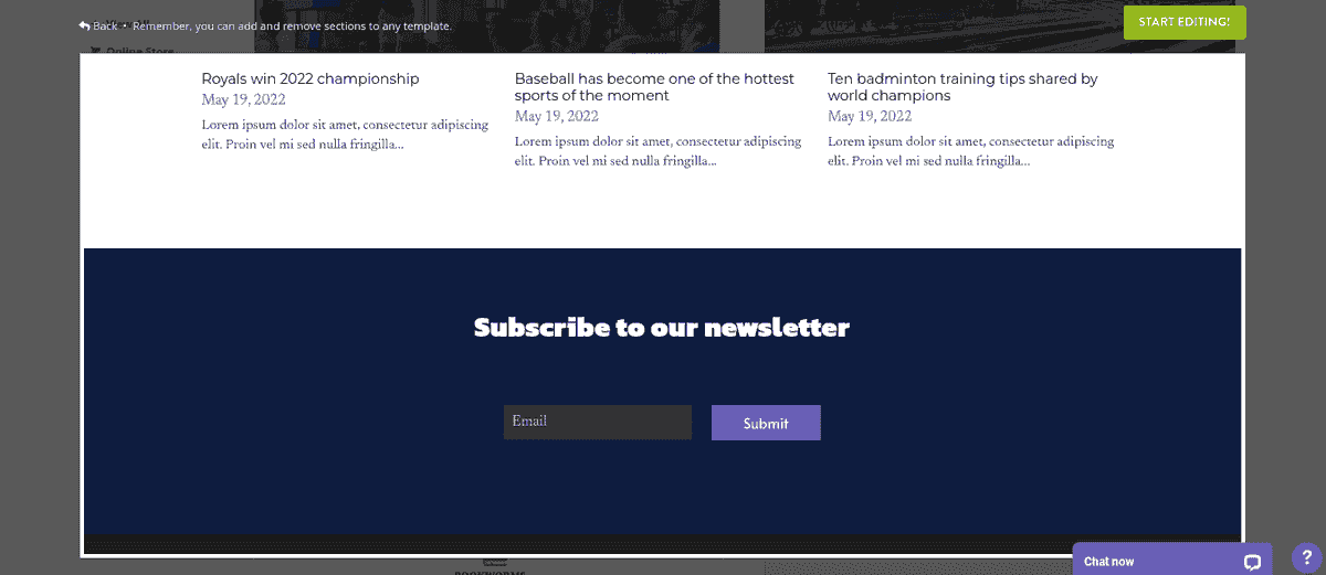Memanfaatkan Strikingly untuk Membuat Situs Web Menarik untuk Blog Keuangan - Berlangganan Buletin