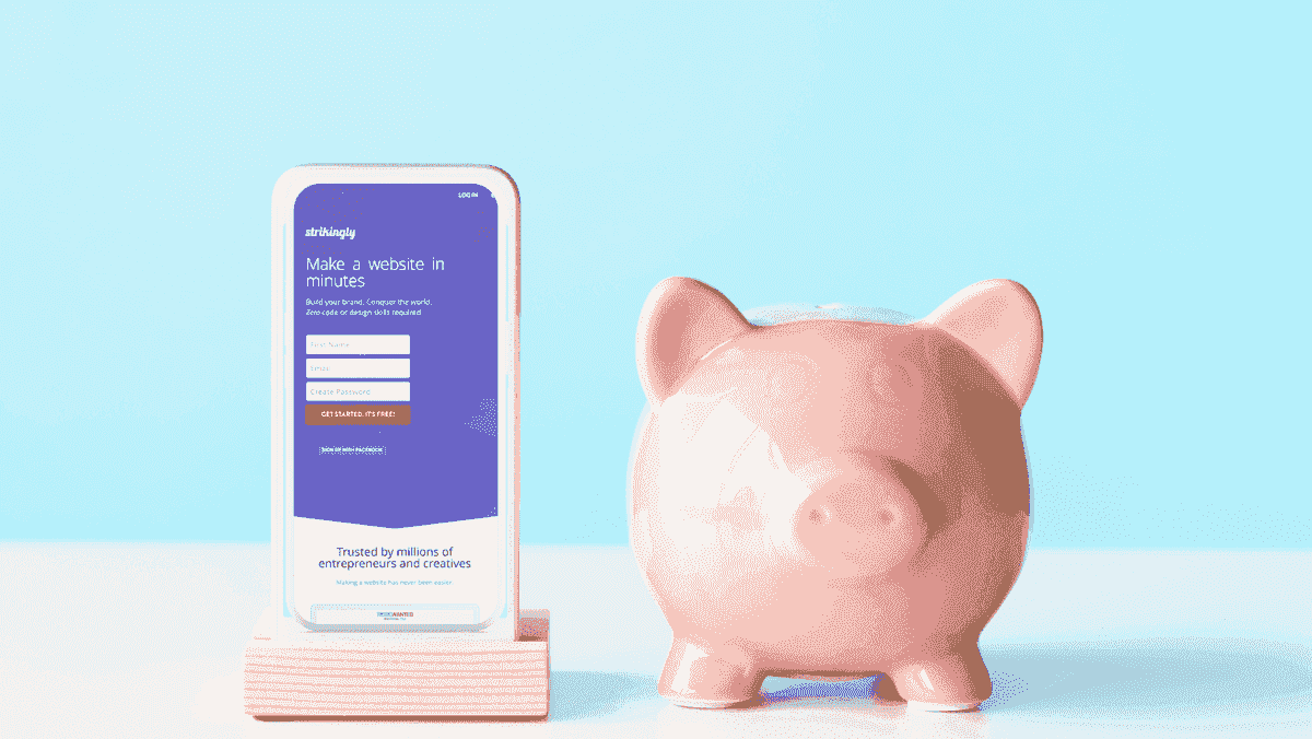 Tingkatkan keuangan pribadi Anda dengan Strikingly
