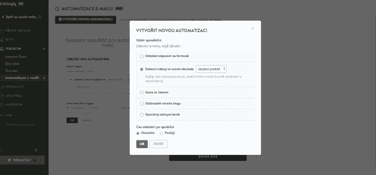 Jak může Strikingly pomoci s e-mail marketingem – automatizované e-mailové kampaně