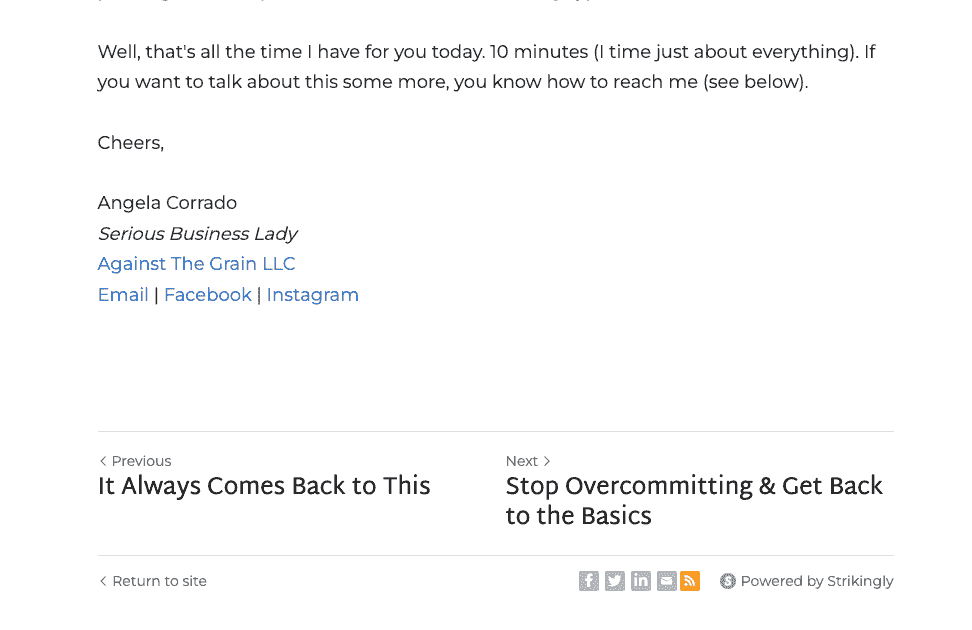 Blog Contra la Corriente RSS Feed