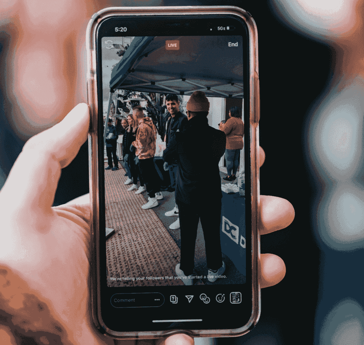 Taktiky zapojení na sociálních sítích – zapojení publika prostřednictvím živého videa na Facebooku