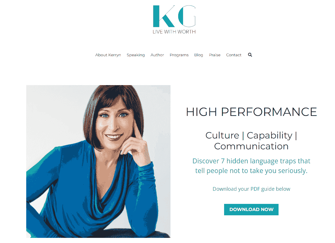 Niche blog terbaik seperti Kerryn