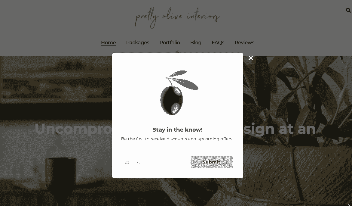 Anuncios de display de Pretty Olive