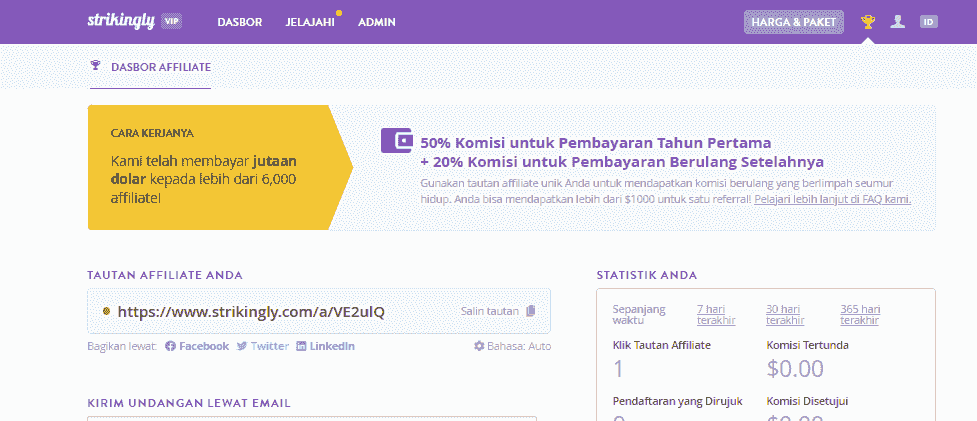 Halaman Pemasaran Afiliasi yang Mencolok