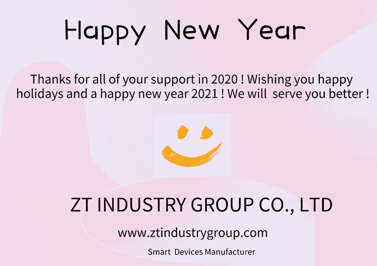 zt industry group co., ltd-- smart home manufacturer wishes you a happy new year!