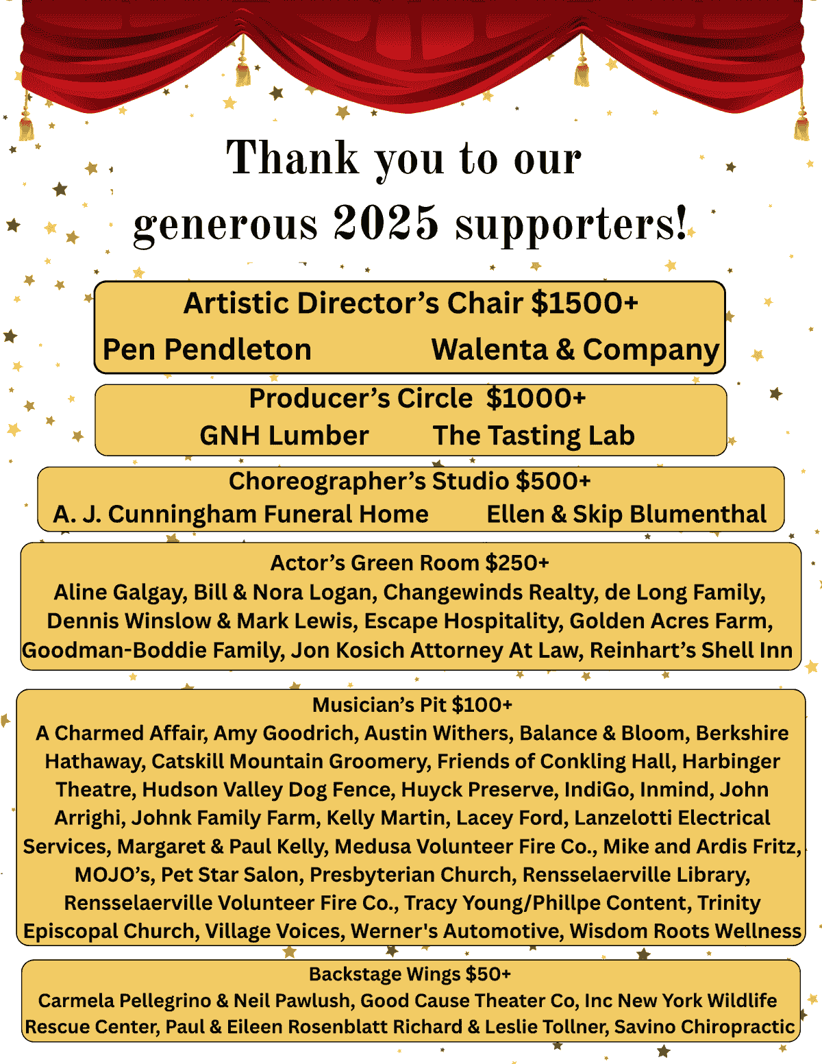 Support local talent and enjoy captivating performances in the heart of the Helderberg Hilltowns. Experience the Magic of Live Theatre non-profit community theatre company in the rural Helderberg HIlltowns of Albany County, NY Support local talent and enjoy captivating performances in the heart of the Helderberg Hilltowns. Experience the Magic of Live Theatre non-profit community theatre company in the rural Helderberg HIlltowns of Albany County, NY
