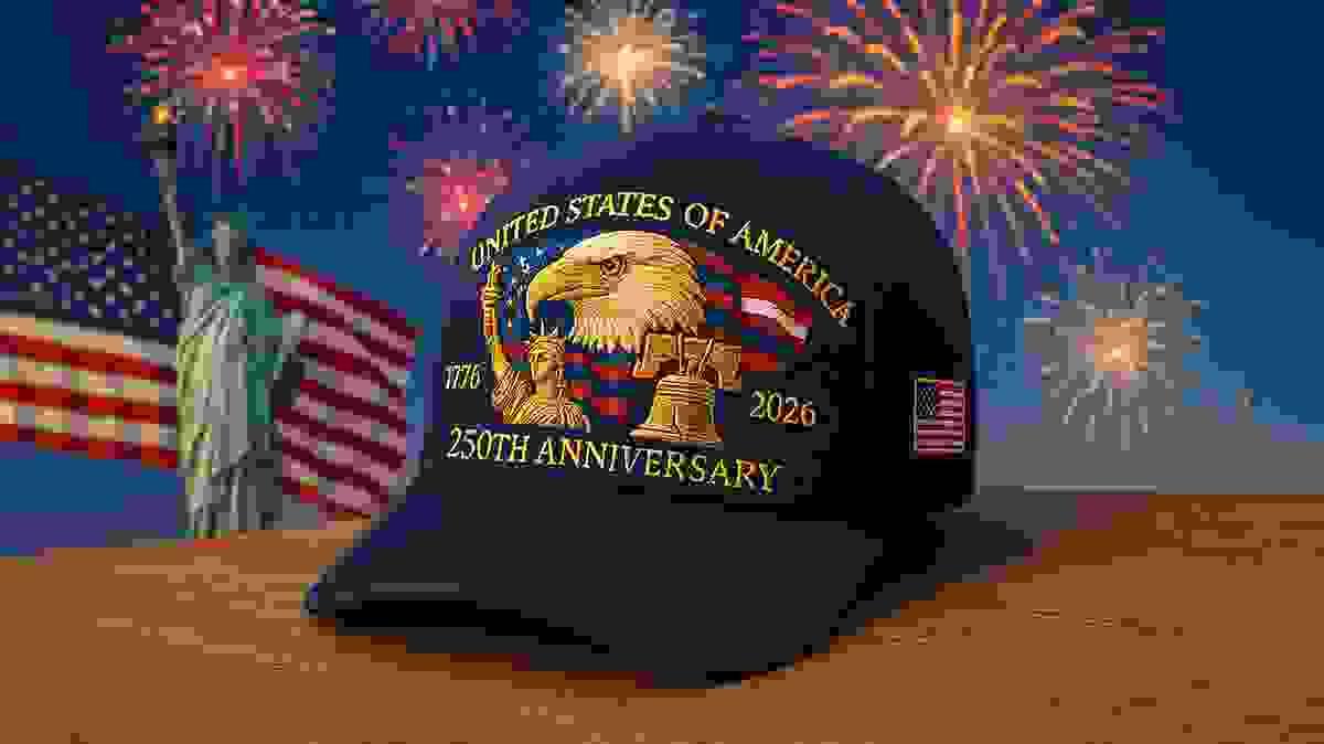 Our caps are more than just accessories; they are a tribute to the bravery and dedication of those who have served our nation. Designed by a Vietnam veteran, each cap embodies a legacy of freedom and sacrifice that has shaped our American heritage. Honoring Our Legacy — And Thousands Of Americans Are Wearing It With Pride
A once-in-250-years tribute to freedom, sacrifice and American heritage
When the United States approaches its 250th anniversary, many Americans are asking how they can honor the nation’s history.
For one veteran family, the answer came in the form of a simple yet powerful symbol — a cap that represents 250 years of freedom and sacrifice. Our caps are more than just accessories; they are a tribute to the bravery and dedication of those who have served our nation. Designed by a Vietnam veteran, each cap embodies a legacy of freedom and sacrifice that has shaped our American heritage. Honoring Our Legacy — And Thousands Of Americans Are Wearing It With Pride
A once-in-250-years tribute to freedom, sacrifice and American heritage
When the United States approaches its 250th anniversary, many Americans are asking how they can honor the nation’s history.
For one veteran family, the answer came in the form of a simple yet powerful symbol — a cap that represents 250 years of freedom and sacrifice.