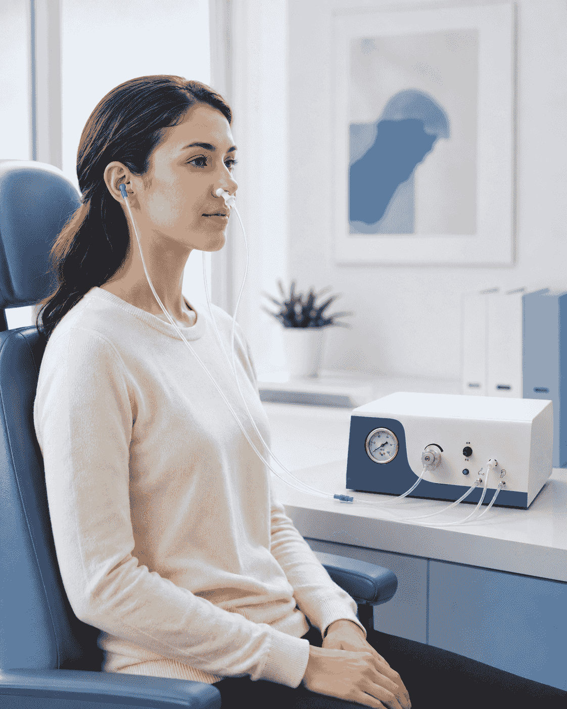 — Dr. Sarah Thompson “The TUBOMANOMETRY device has significantly improved my ability to diagnose Eustachian tube dysfunction quickly and accurately.” Our innovative Eustachian Tube Analyzer has transformed the diagnostic capabilities of over 300 healthcare professionals Medical device for eustachian tube diagnosis. — Dr. Sarah Thompson “The TUBOMANOMETRY device has significantly improved my ability to diagnose Eustachian tube dysfunction quickly and accurately.” Our innovative Eustachian Tube Analyzer has transformed the diagnostic capabilities of over 300 healthcare professionals Medical device for eustachian tube diagnosis.