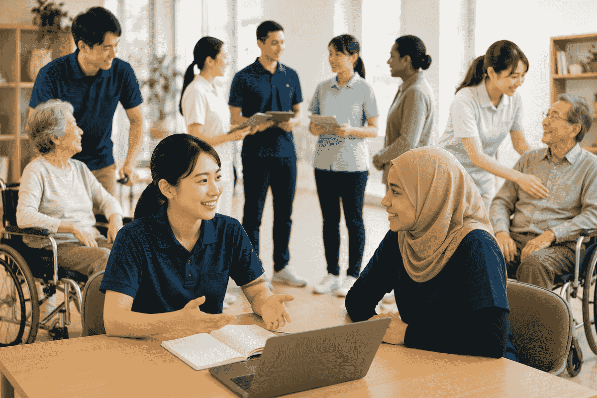 Learn care techniques based on international standards and acquire practical skills. specialized education program Our company's service International Nurse Certification Course Learn care techniques based on international standards and acquire practical skills. specialized education program Our company's service International Nurse Certification Course