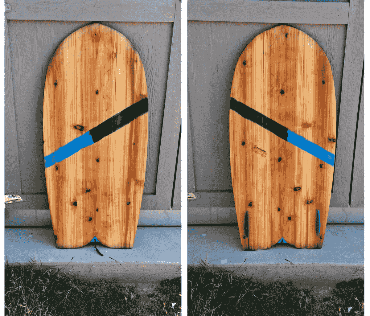 paulownia Paipo.  bodyboard. boogieboard.  wood.  tuberide.  bellyboard