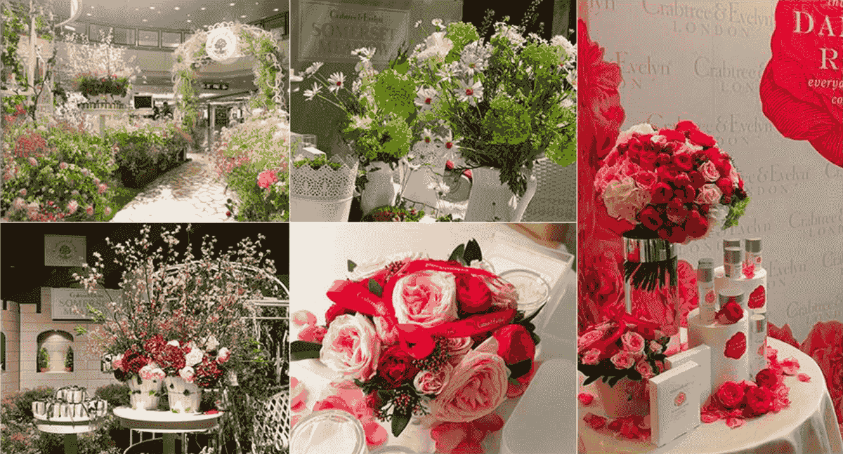 Crabtree Evelyn Floral Decoration Crabtree Evelyn Floral Decoration