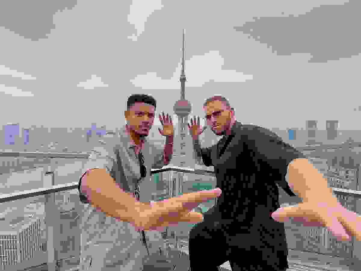 Tim Moyo (left) Sander Kole (right) 