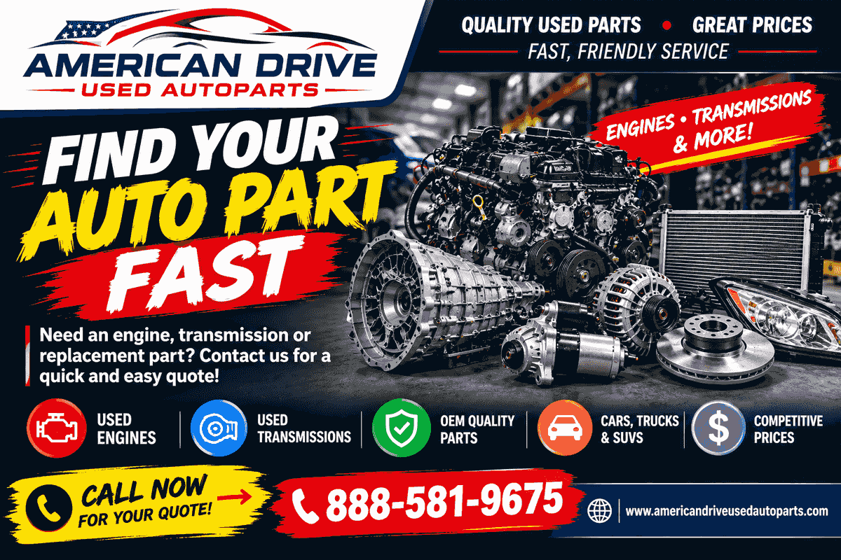 Our experienced team is here to assist you in finding the right used auto parts for your vehicle. We provide professional advice, quick responses, and reliable support to ensure a smooth purchasing experience. Count on us for expert guidance and quality products. Expert Service Our Used Auto Parts Used autoparts store Our experienced team is here to assist you in finding the right used auto parts for your vehicle. We provide professional advice, quick responses, and reliable support to ensure a smooth purchasing experience. Count on us for expert guidance and quality products. Expert Service Our Used Auto Parts Used autoparts store