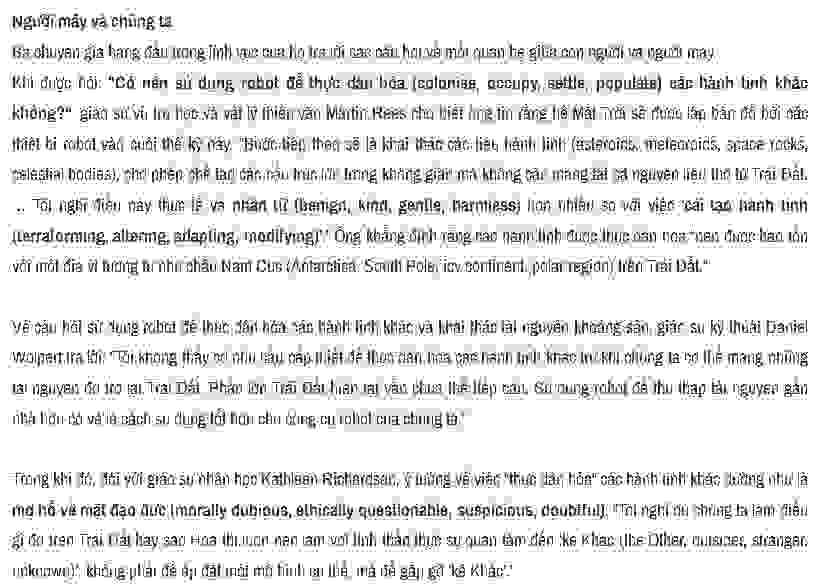 Robots and us: Đề thi IELTS READING (IELTS Reading Practice Test)