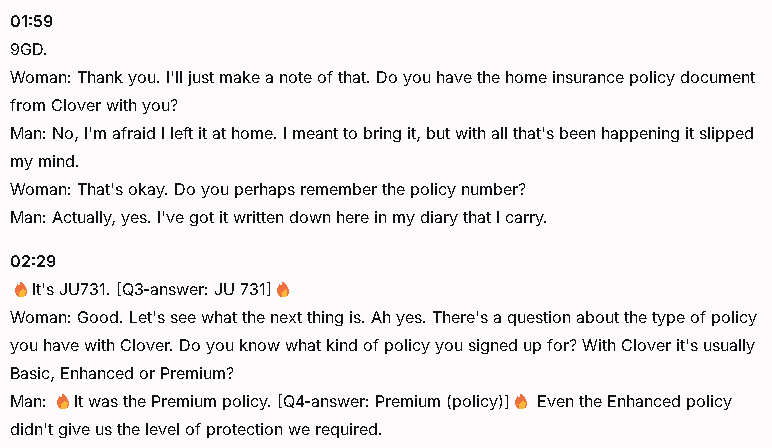 Clover Insurance Claim Form: Đề thi IELTS LISTENING (actual test)