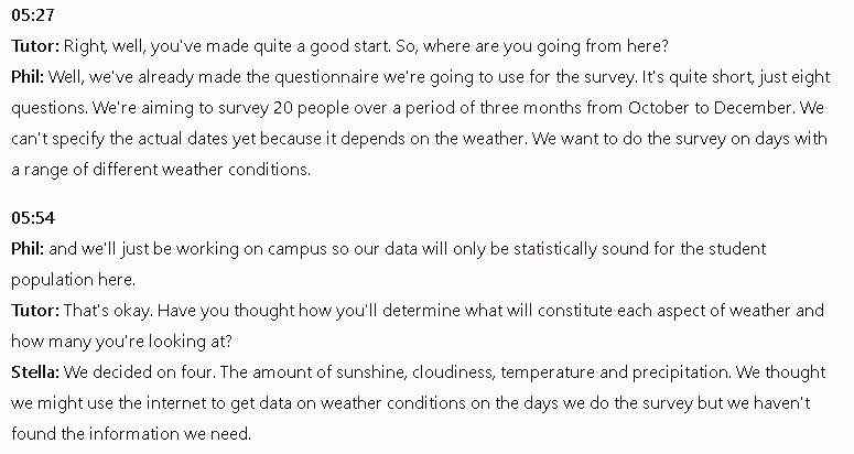 Effects of weather on mood: Đề thi IELTS LISTENING (actual test)