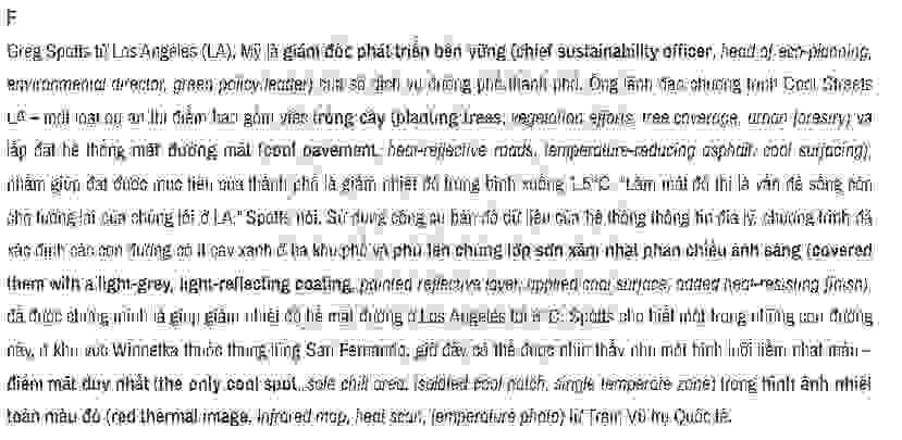 Adapting to the effects of climate change: Đề thi IELTS READING (IELTS Reading Practice Test)