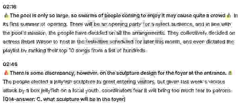 The top two proposals for the design of the swimming pool were chosen by