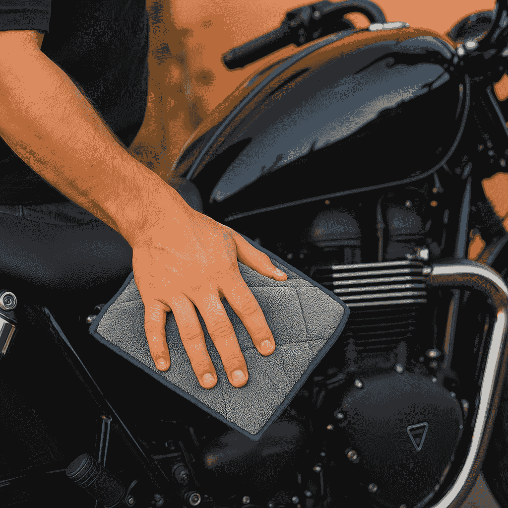 Laveur Doux Nanotuch® – Nettoyage Moto Sans Trace Ni Rayure