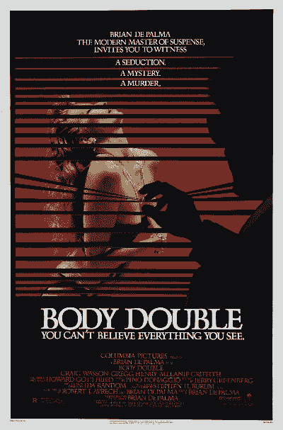 Affiche de Body Double