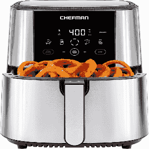 Chefman TurboFry XL air fryer with touch controls