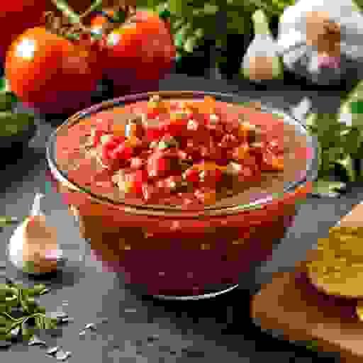 high quality chunky salsa sauce