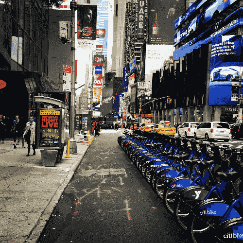 New York City’s Citi Bike programme is hybrid bike sharing system