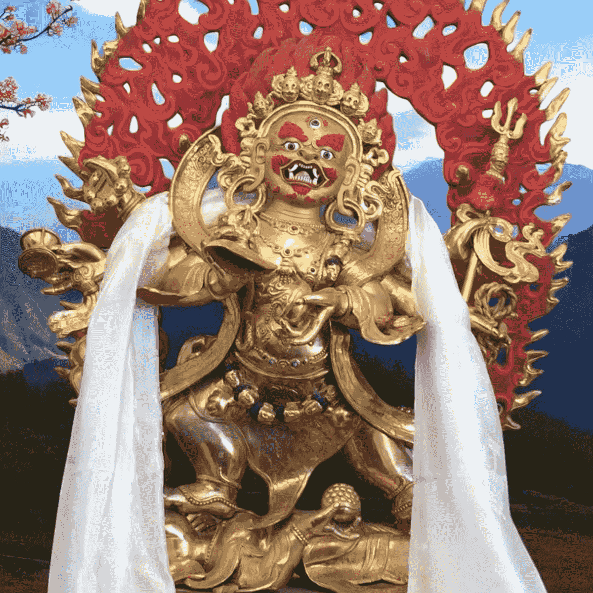 嗎哈嘎拉佛像