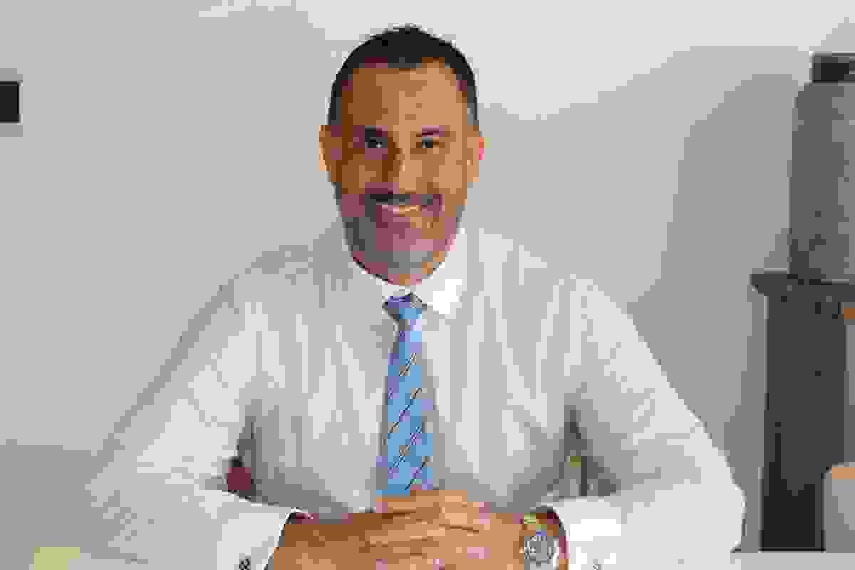 Guillermo at Holborn Assets office in Dubai Guillermo at Holborn Assets office in Dubai