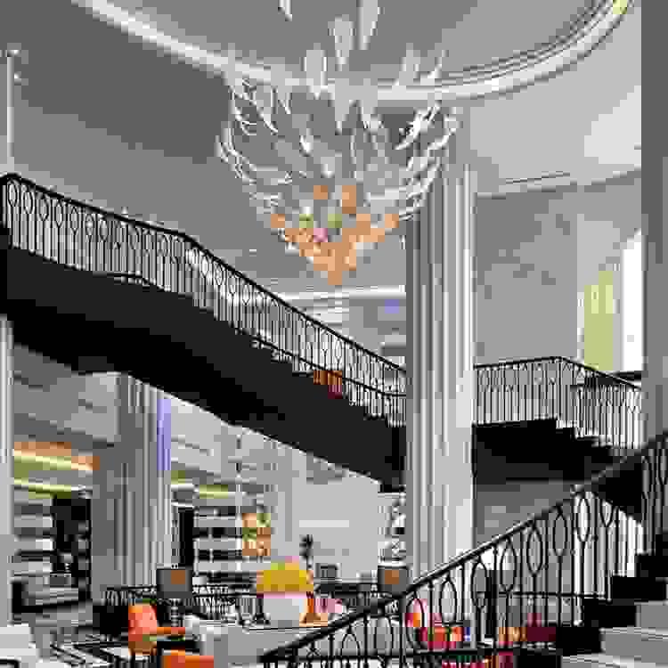 Modern luxury art glass chandelier for stylish interior lighting