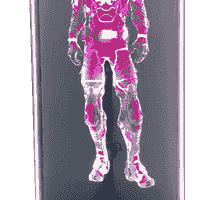 holographic human holographic human