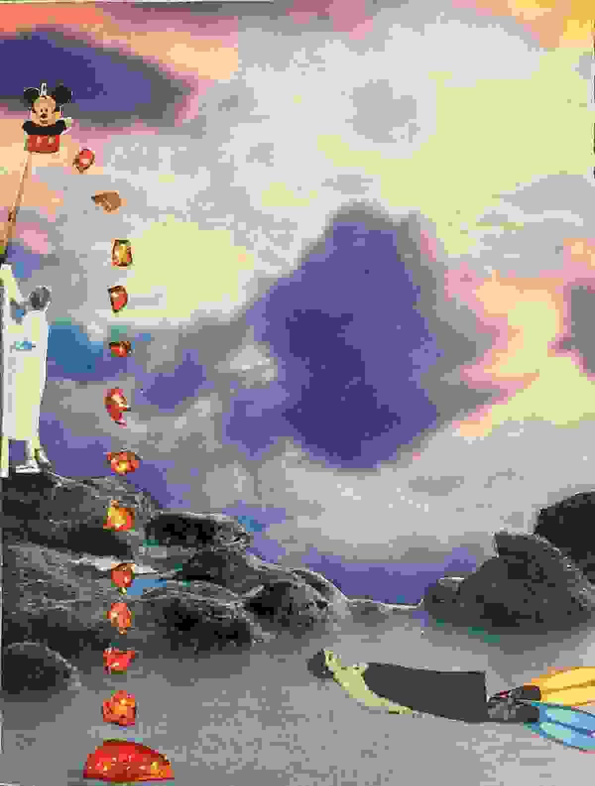 Territorio interior heredado (Genealogía) - 14,8x11,4 cm - Silvia Estrems 2023 Territorio interior heredado (Genealogía) - 14,8x11,4 cm - Silvia Estrems 2023