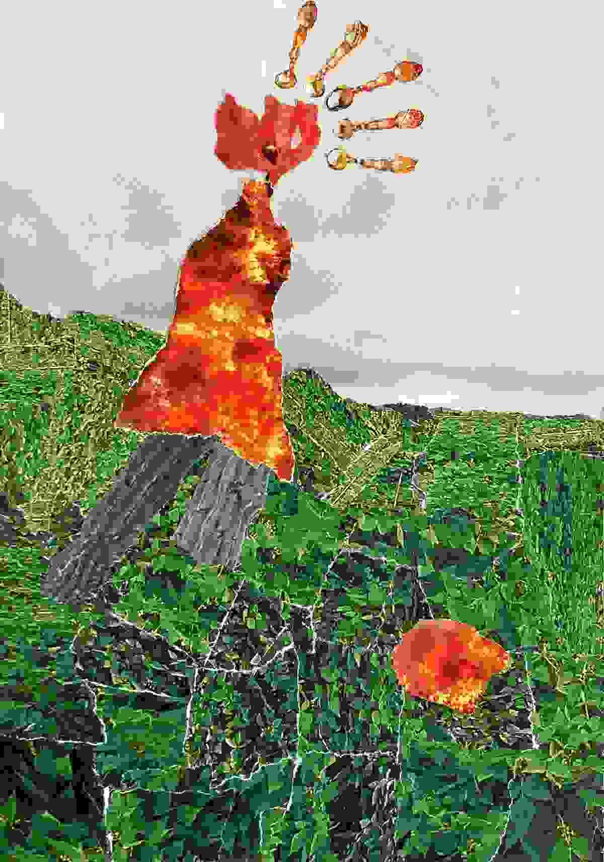 Combustión (Metabolización) - 21,4x30,4 cm - Silvia Estrems 2026 Combustión (Metabolización) - 21,4x30,4 cm - Silvia Estrems 2026